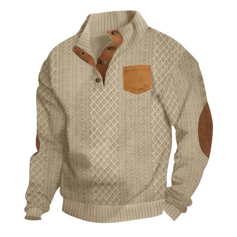 100% Premium Cashmere Men's Sweater— Timeless Style