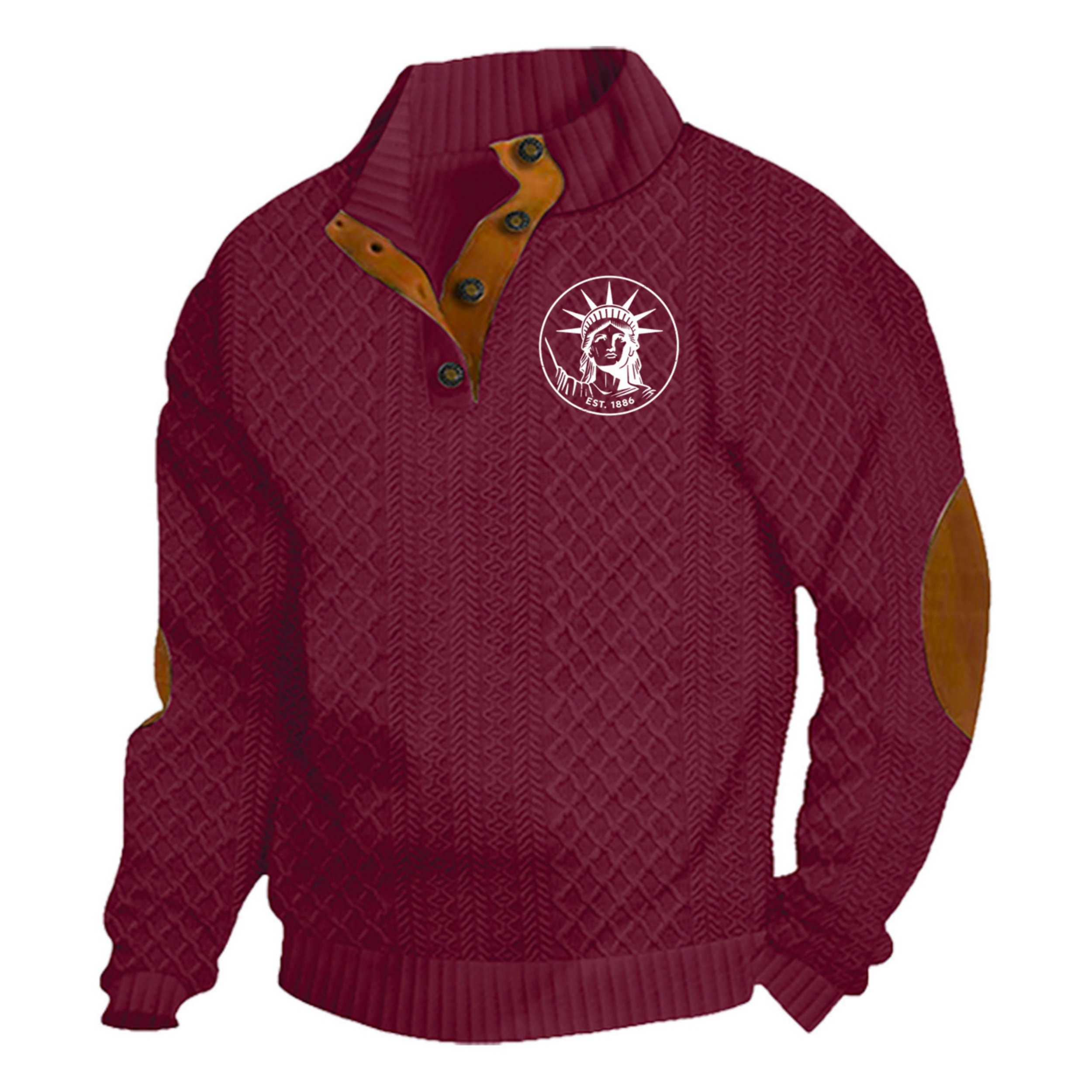 100% Premium Cashmere Men's Sweater— Timeless Style