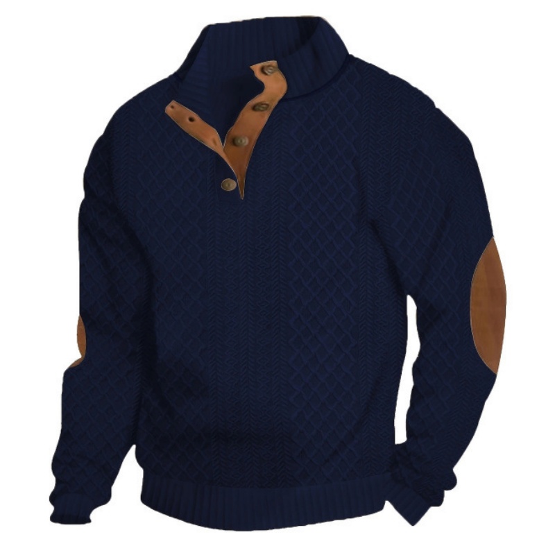 100% Premium Cashmere Men's Sweater— Timeless Style