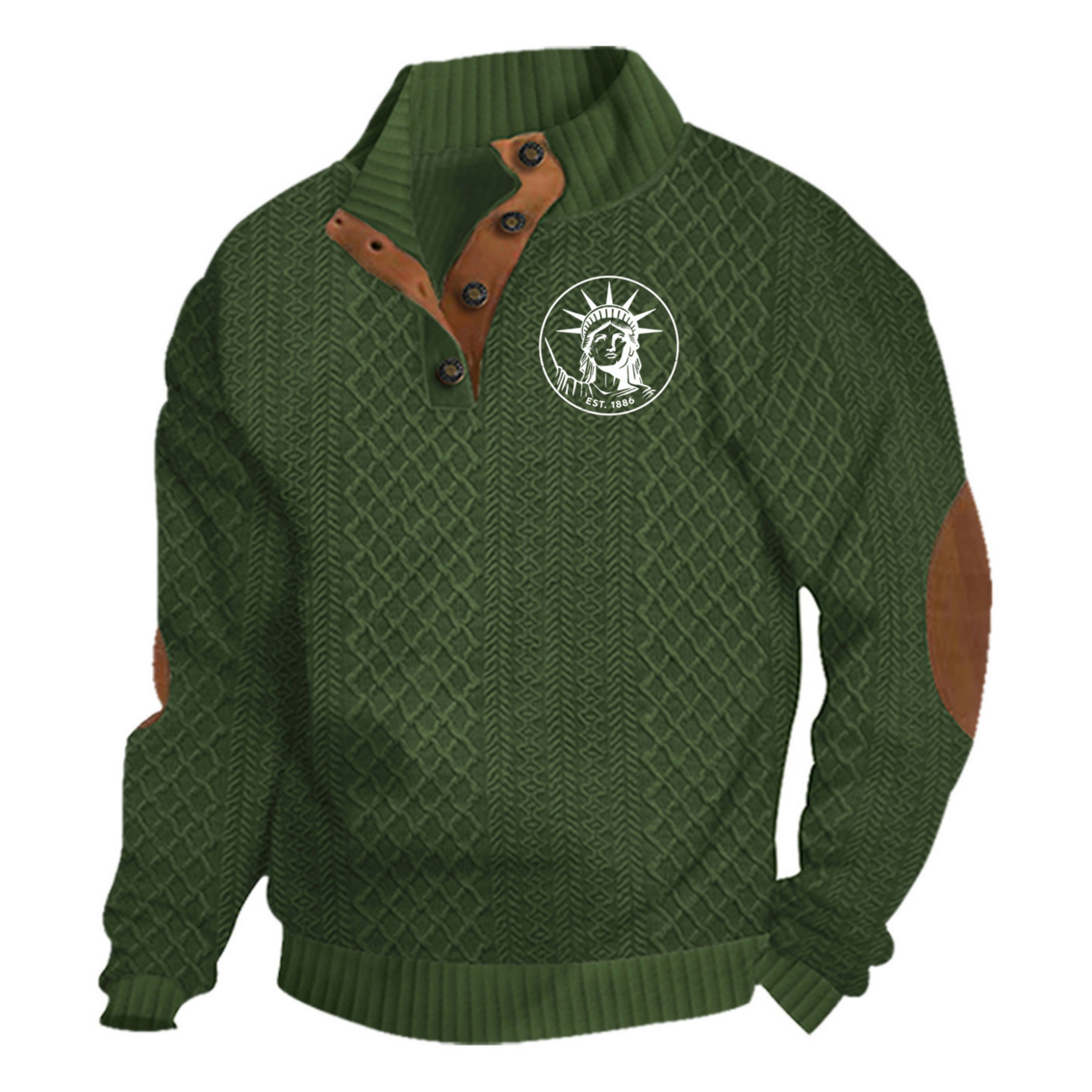 100% Premium Cashmere Men's Sweater— Timeless Style