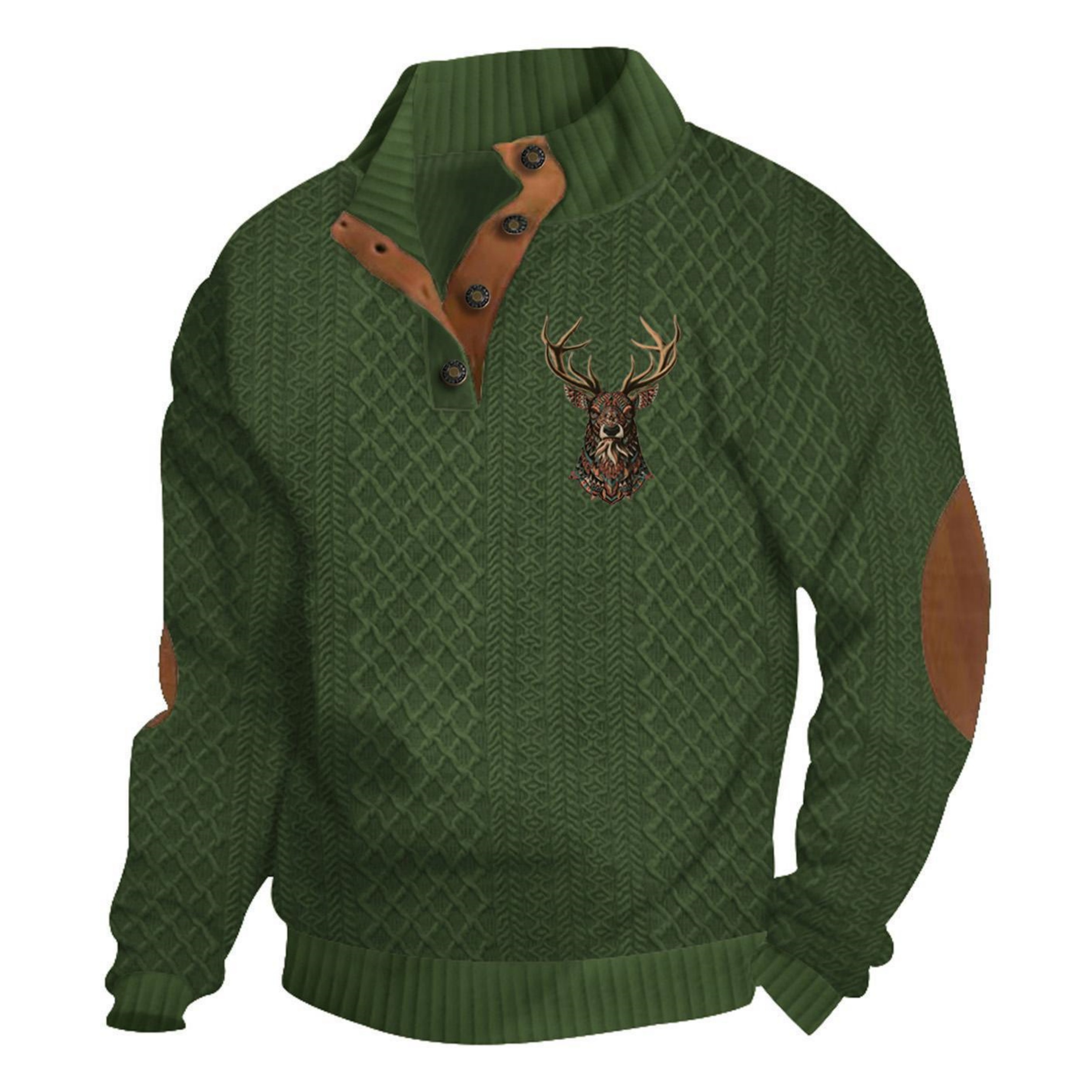 100% Premium Cashmere Men's Sweater— Timeless Style