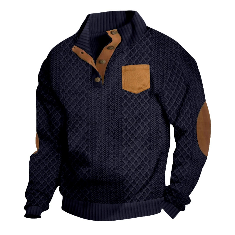 100% Premium Cashmere Men's Sweater— Timeless Style