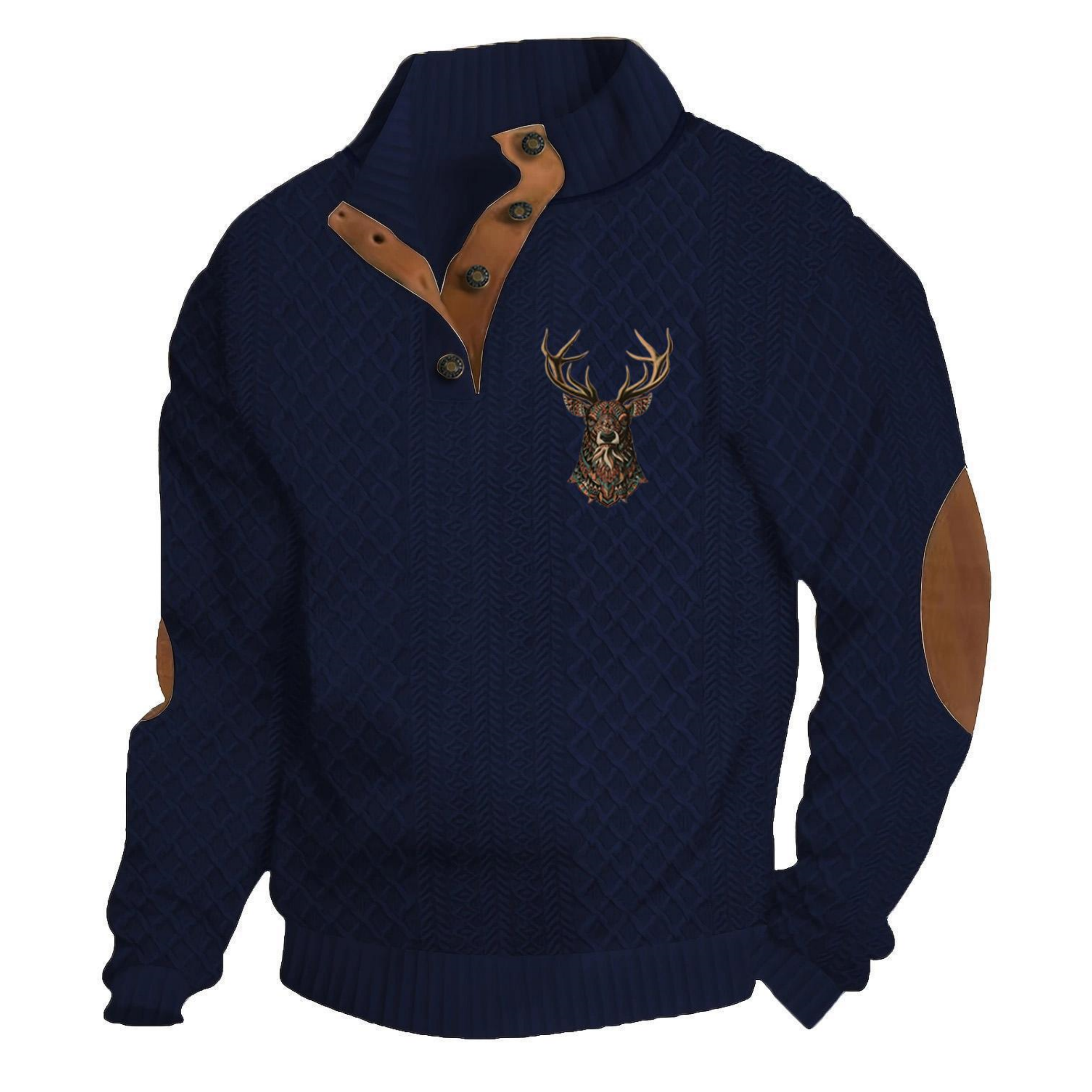 100% Premium Cashmere Men's Sweater— Timeless Style