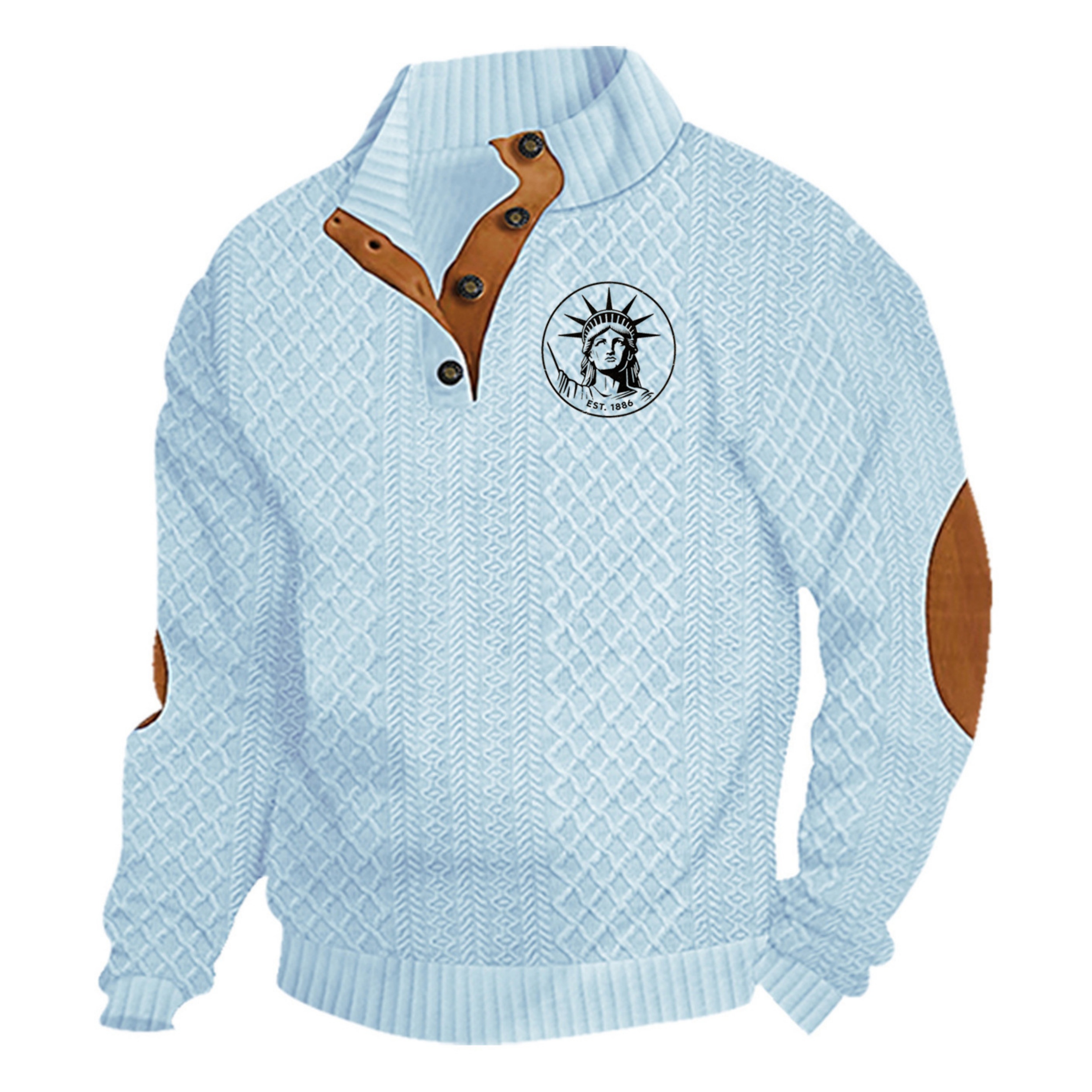 100% Premium Cashmere Men's Sweater— Timeless Style