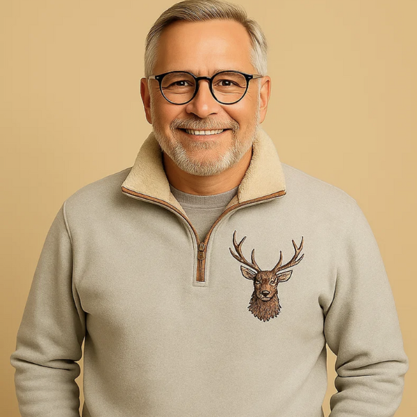 Melia & Co - Quarter-Zip Sweater