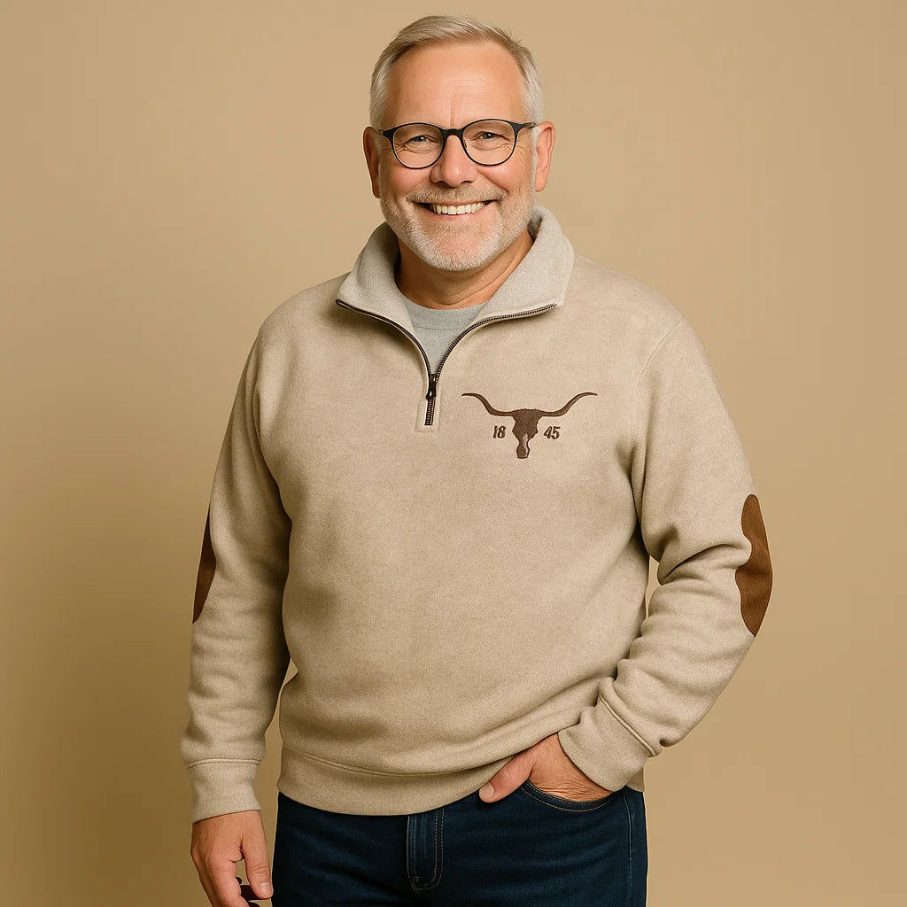 Melia & Co - Quarter-Zip Sweater