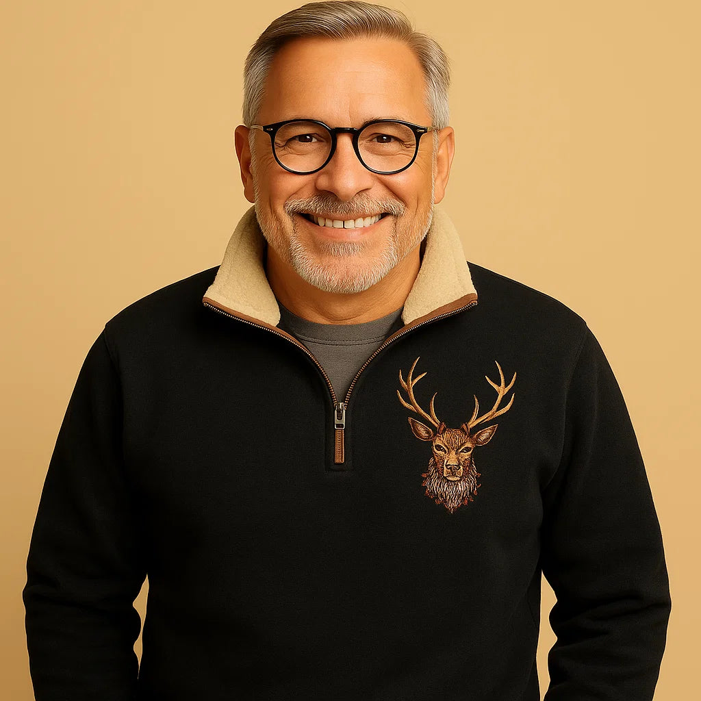 Melia & Co - Quarter-Zip Sweater