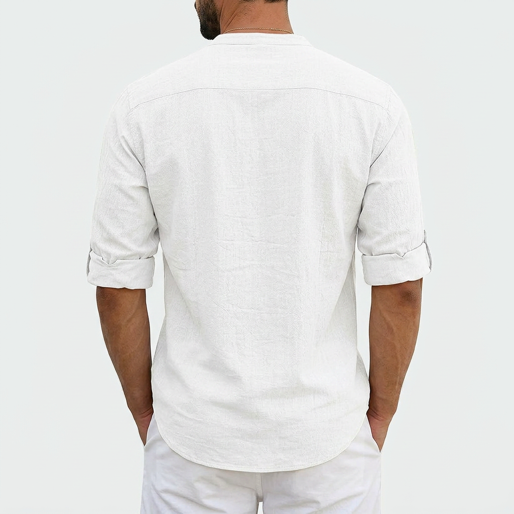 🔥 Summer Sale Up To 50% OFF –  Lightweight Cotton Linen Shirt Designed For Everyday Wear