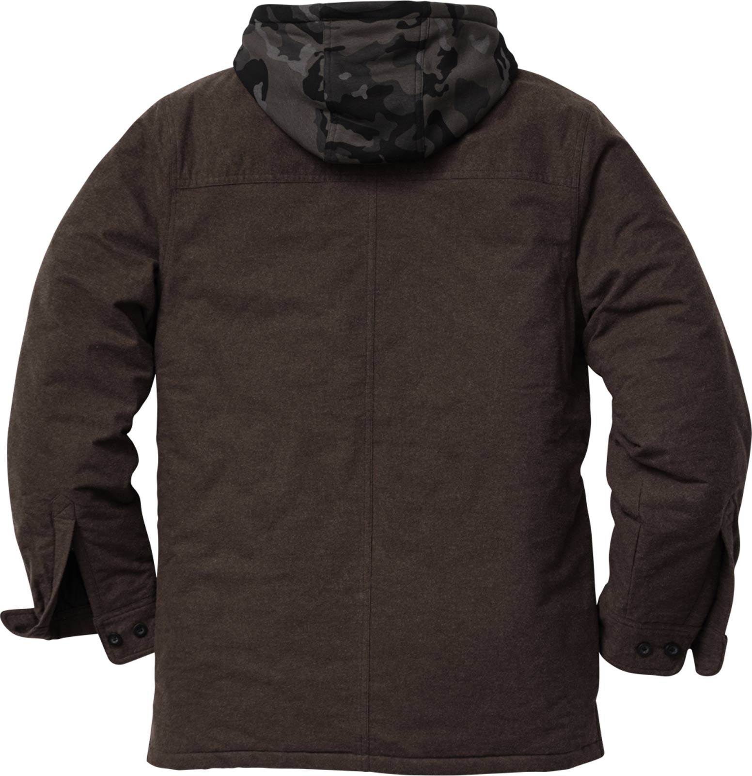 Men's Maplewood Hooded Flannel Shirt Jacket
