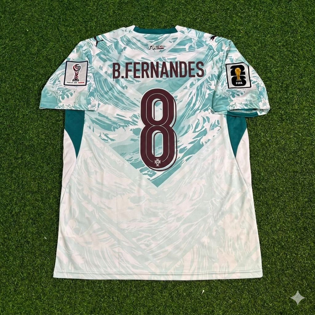 Bruno Fernandes 2026 Portugal Away Soccer Jersey