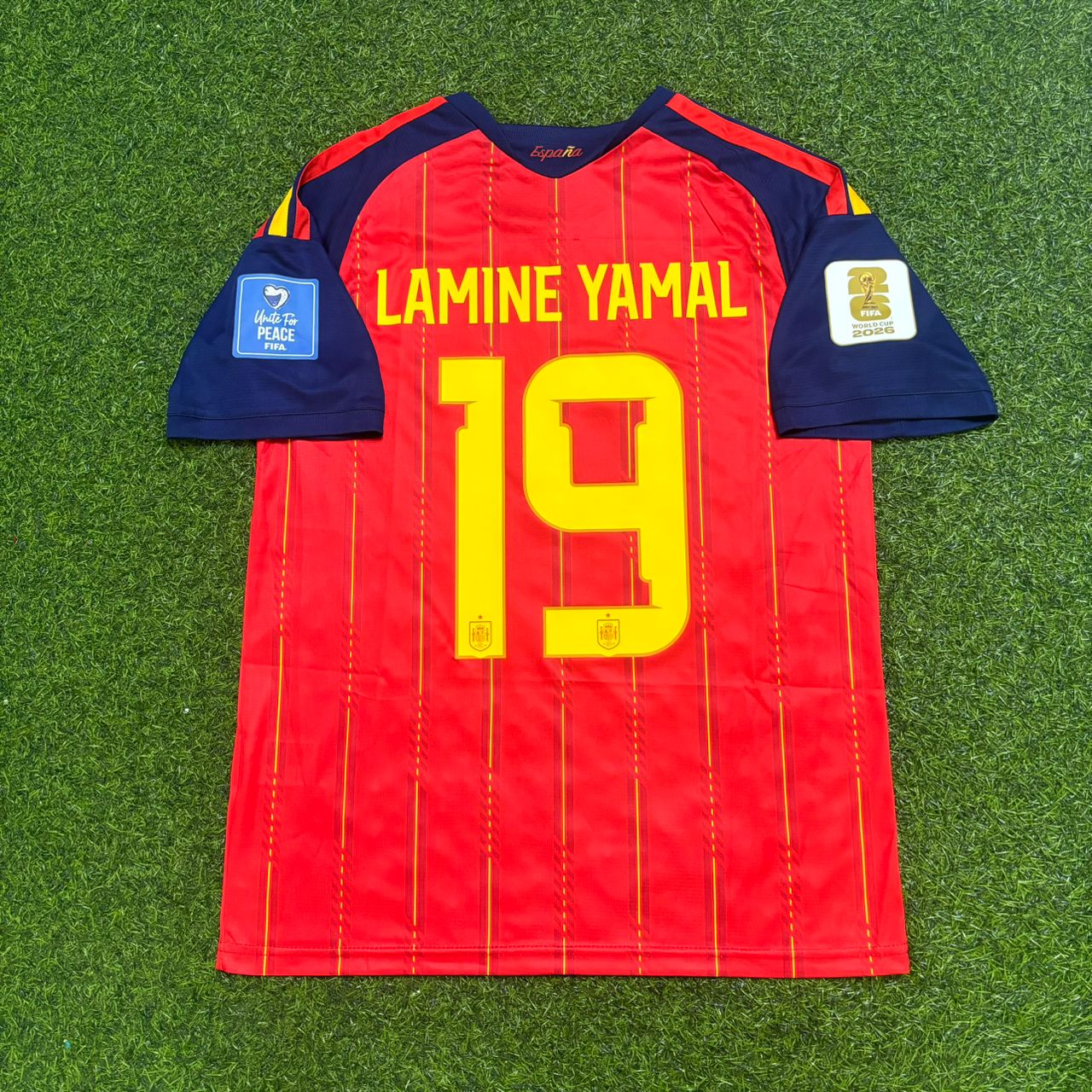 Lamine Yamal 2026 Spain National Team Home Soccer Jersey