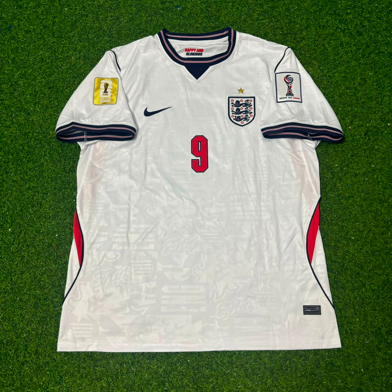 Harry Kane 2026 England Home Soccer Jersey