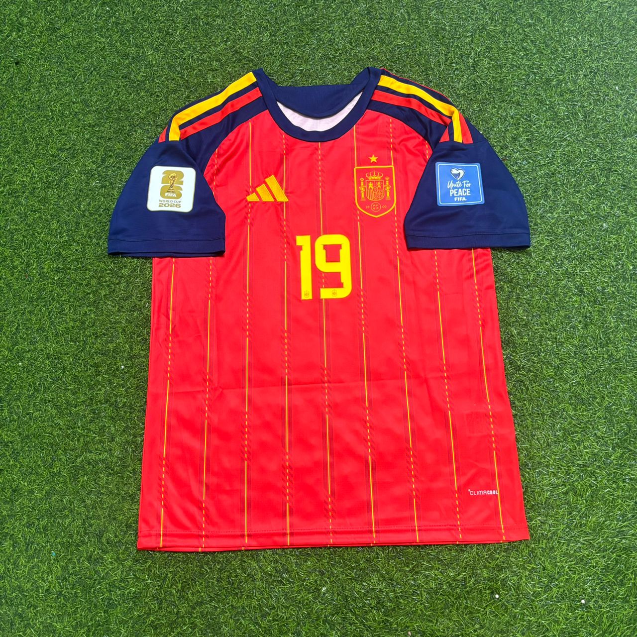 Lamine Yamal 2026 Spain National Team Home Soccer Jersey