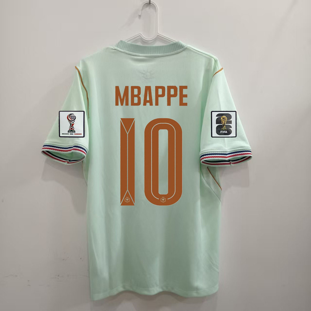 Kylian Mbappé 2026 France National Team Away Soccer Jersey