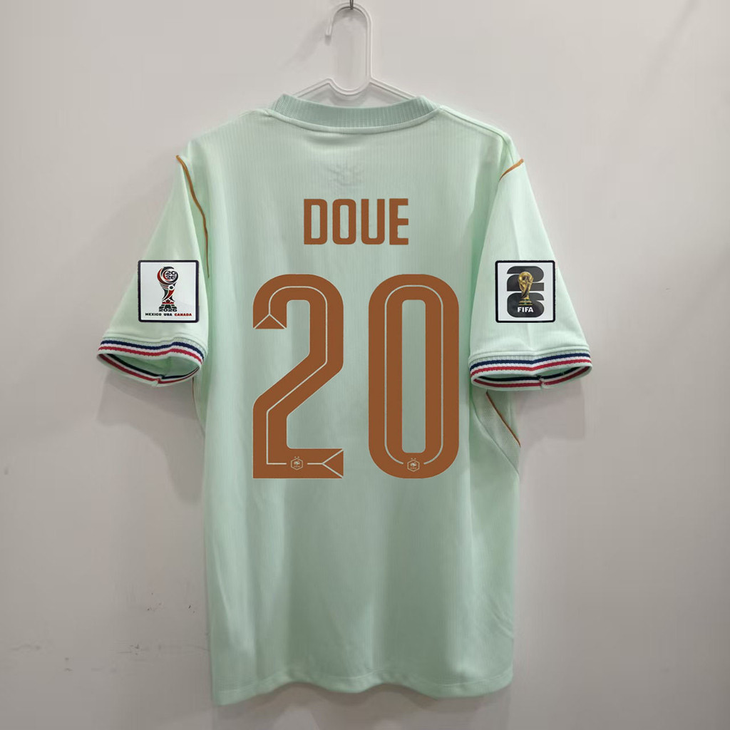 Kylian Mbappé 2026 France National Team Away Soccer Jersey