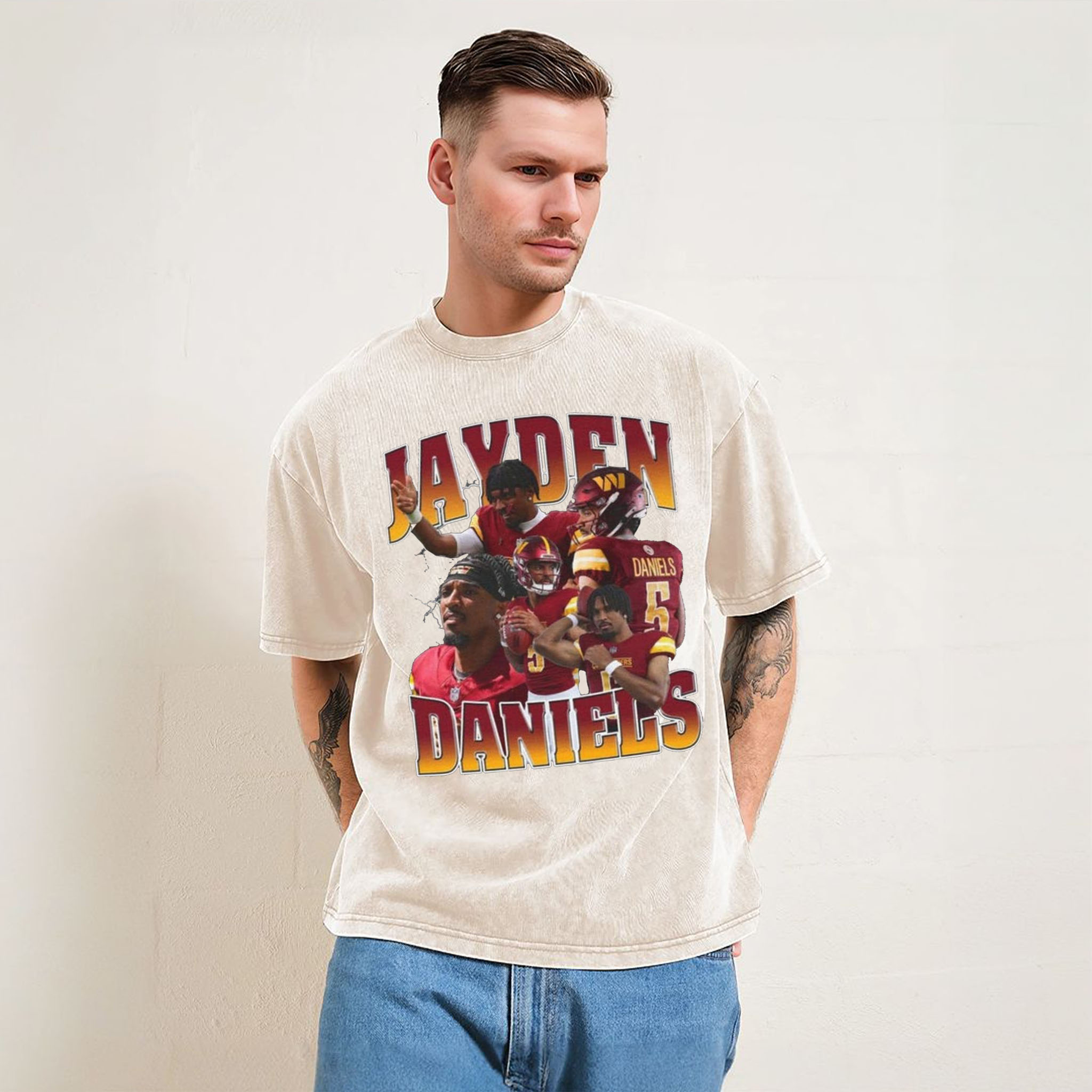 Jayden Daniels Washington Commanders T-Shirt/Sweatshirt