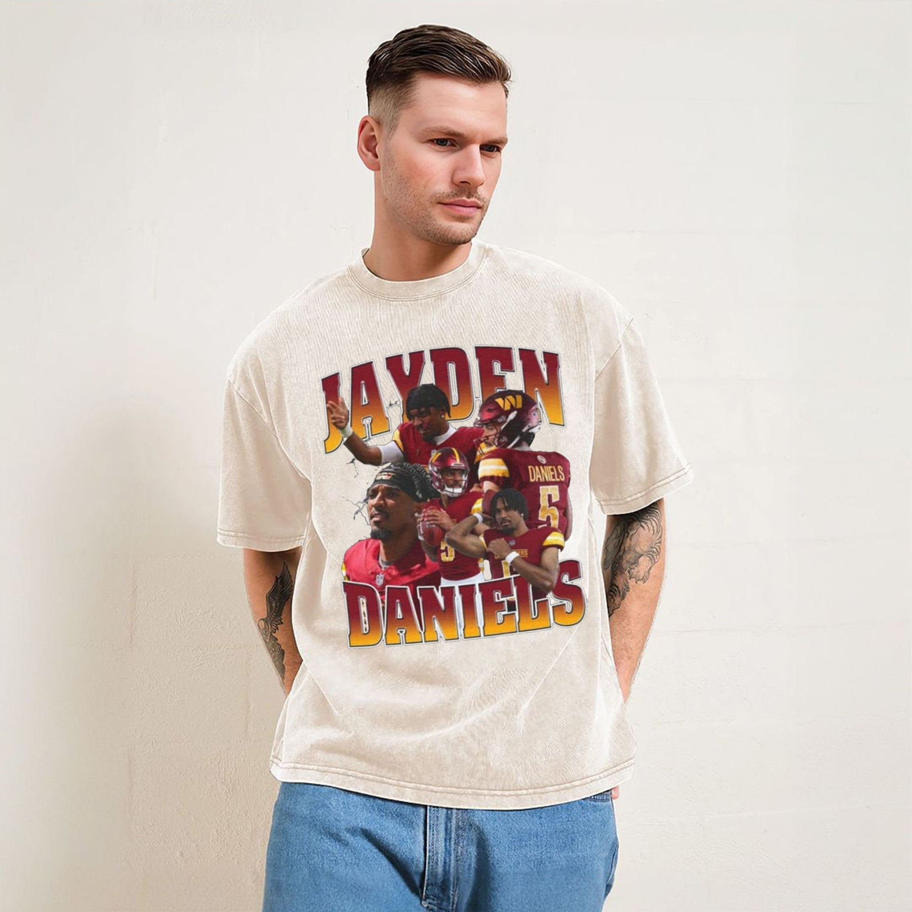 Jayden Daniels Washington Commanders T-Shirt/Sweatshirt