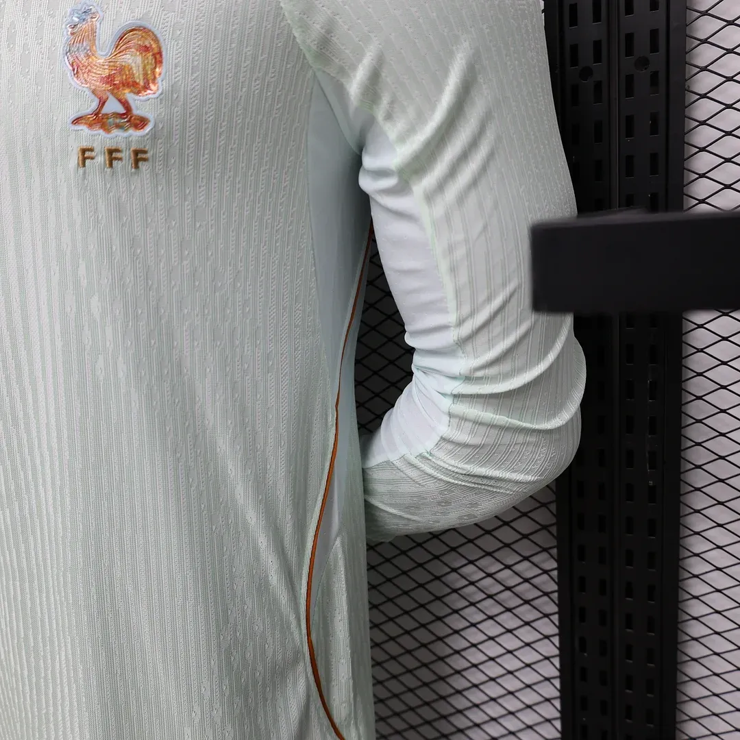 2026 Long Sleeve Player Version France National Team Away Soccer Jersey