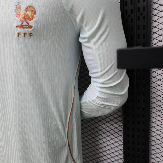 2026 Long Sleeve Player Version France National Team Away Soccer Jersey