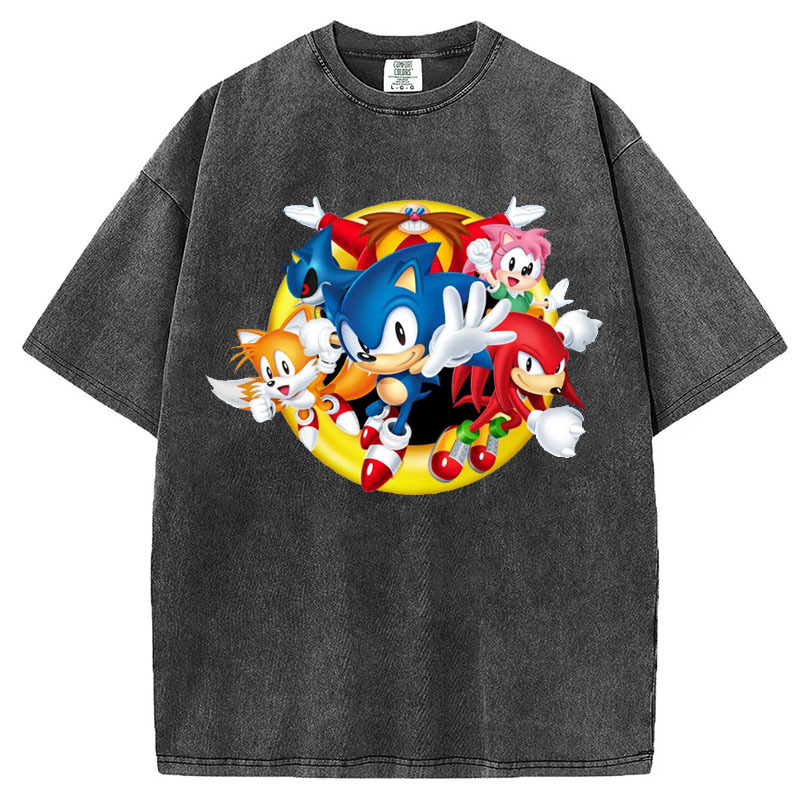 Race into action with our Sonic the Hedgehog T-shirt/Sweatshirt