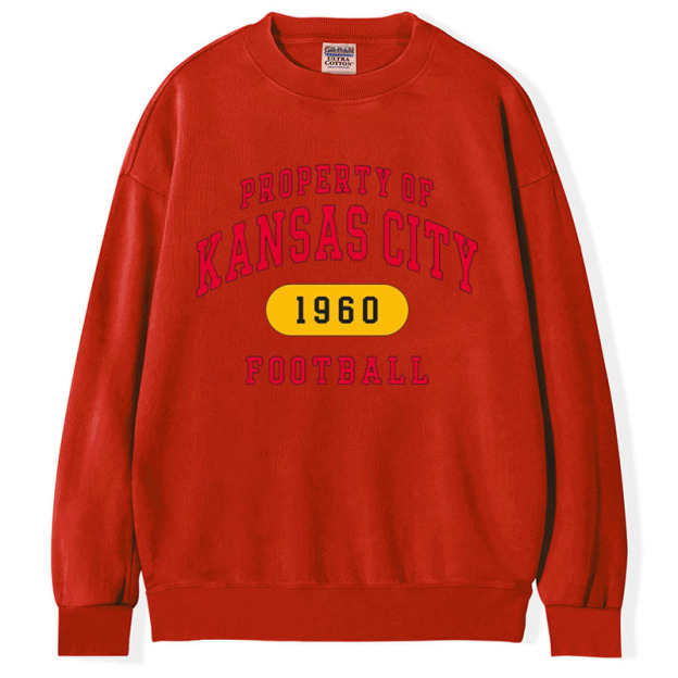 Kansas City Football Sweatshirt, KC Chiefs Shirt