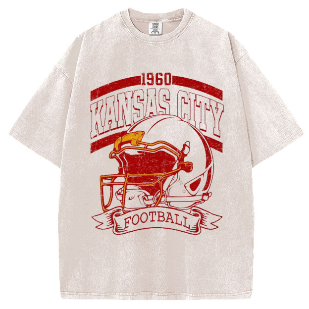 Vintage 90s Style Kansas City Football T-Shirt/Sweatshirt
