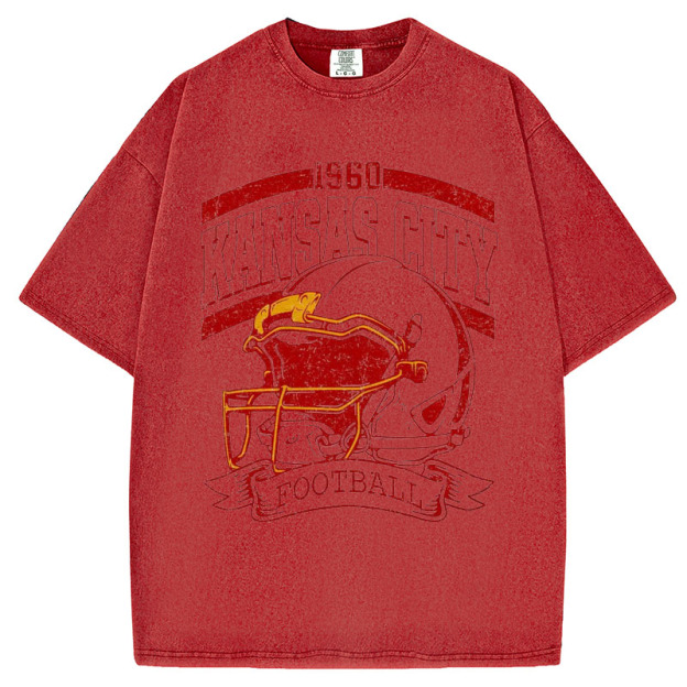 Vintage 90s Style Kansas City Football T-Shirt/Sweatshirt