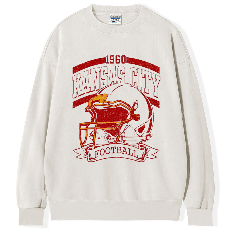 Vintage 90s Style Kansas City Football T-Shirt/Sweatshirt
