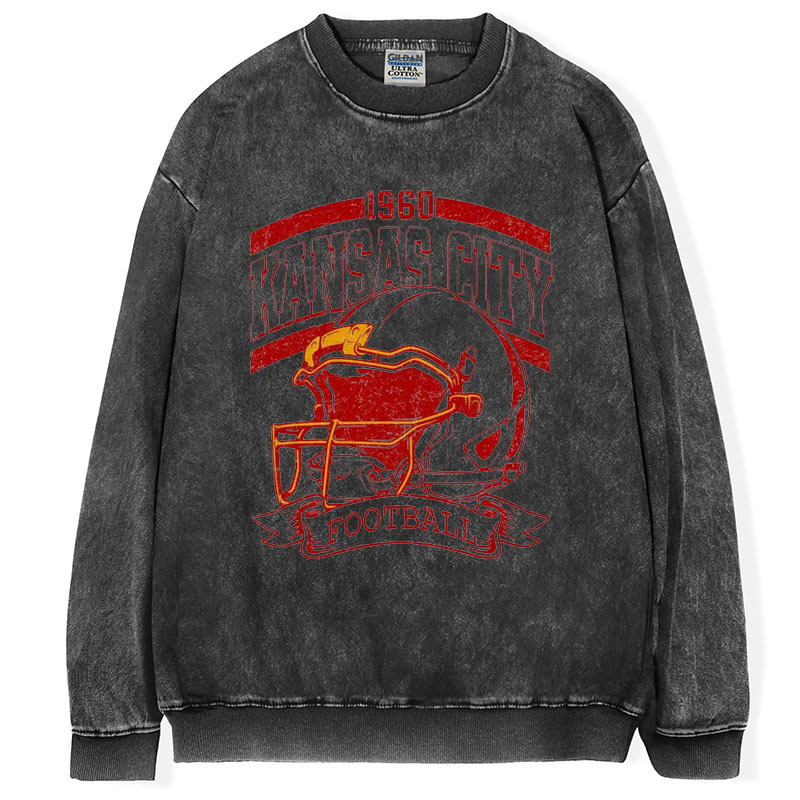 Vintage 90s Style Kansas City Football T-Shirt/Sweatshirt