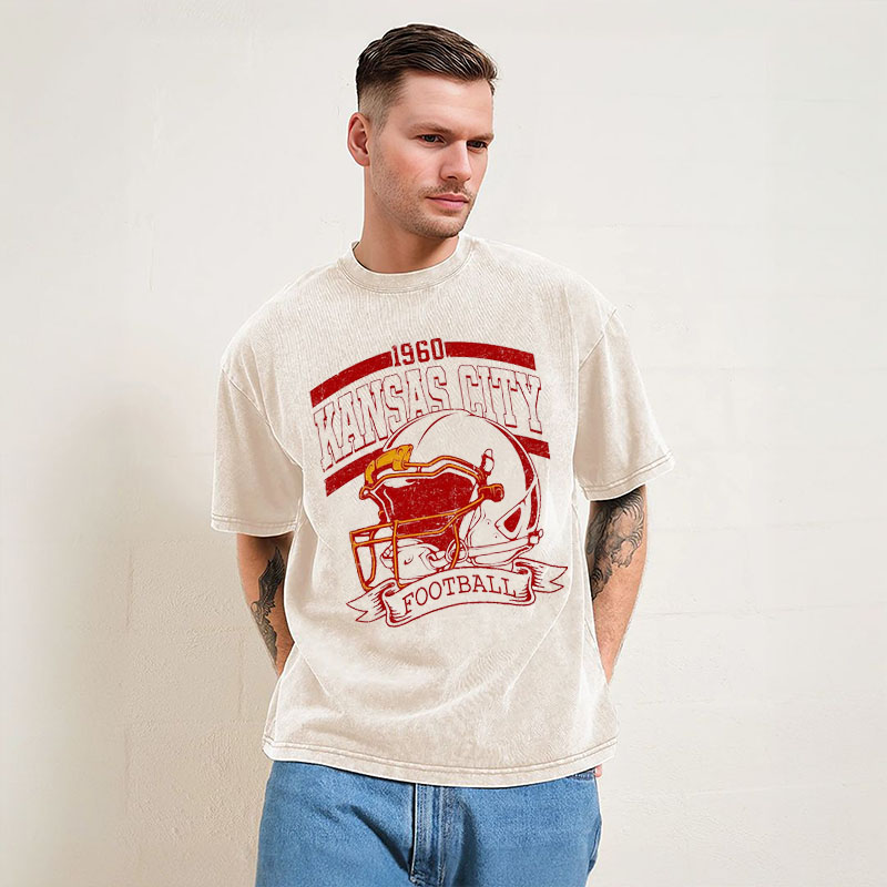 Vintage 90s Style Kansas City Football T-Shirt/Sweatshirt