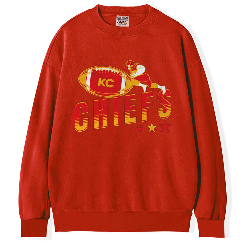 Vintage KC Chiefs Shirt, Kansas City Football Sweatshirt