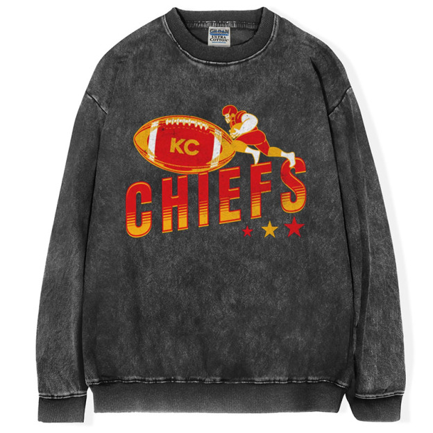 Vintage KC Chiefs Shirt, Kansas City Football Sweatshirt