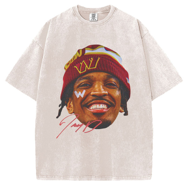 Jayden Daniels Face Signature T-Shirt/Sweatshirt