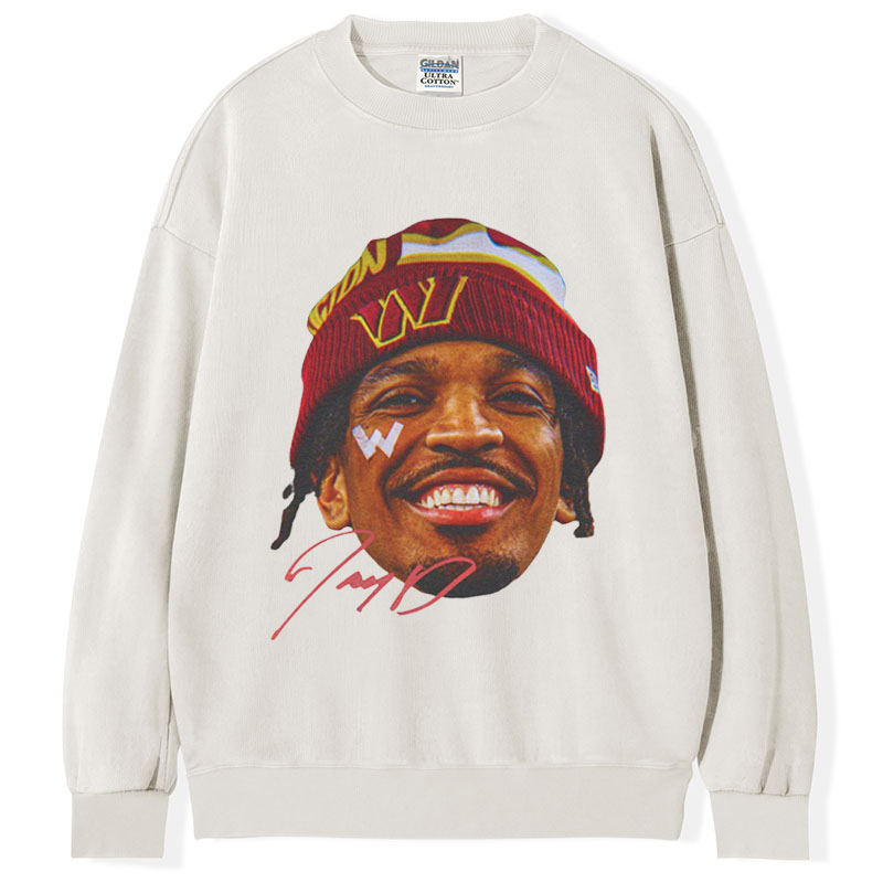 Jayden Daniels Face Signature T-Shirt/Sweatshirt