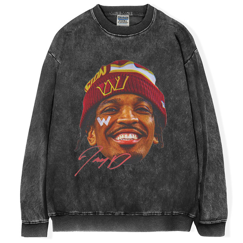 Jayden Daniels Face Signature T-Shirt/Sweatshirt