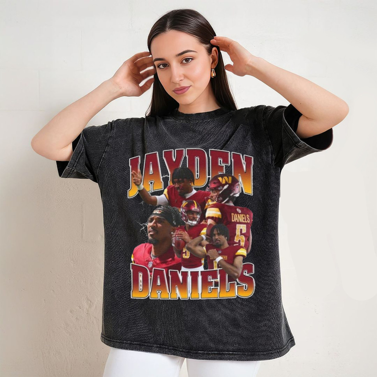 Jayden Daniels Washington Commanders T-Shirt/Sweatshirt