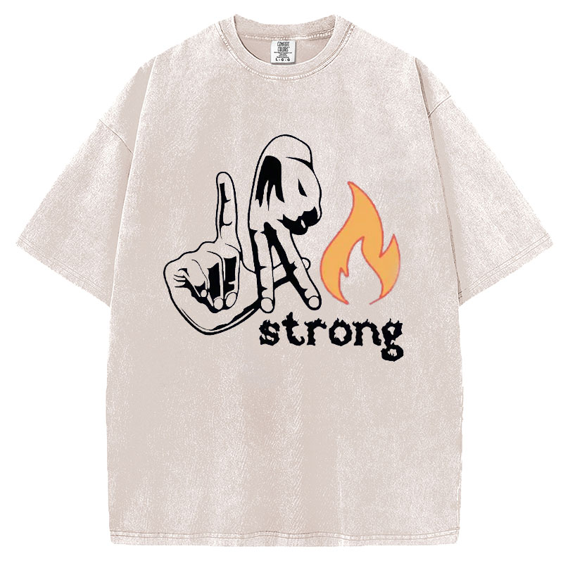 LA Strong Shirt, Los Angeles Support T-Shirt/Sweatshirt