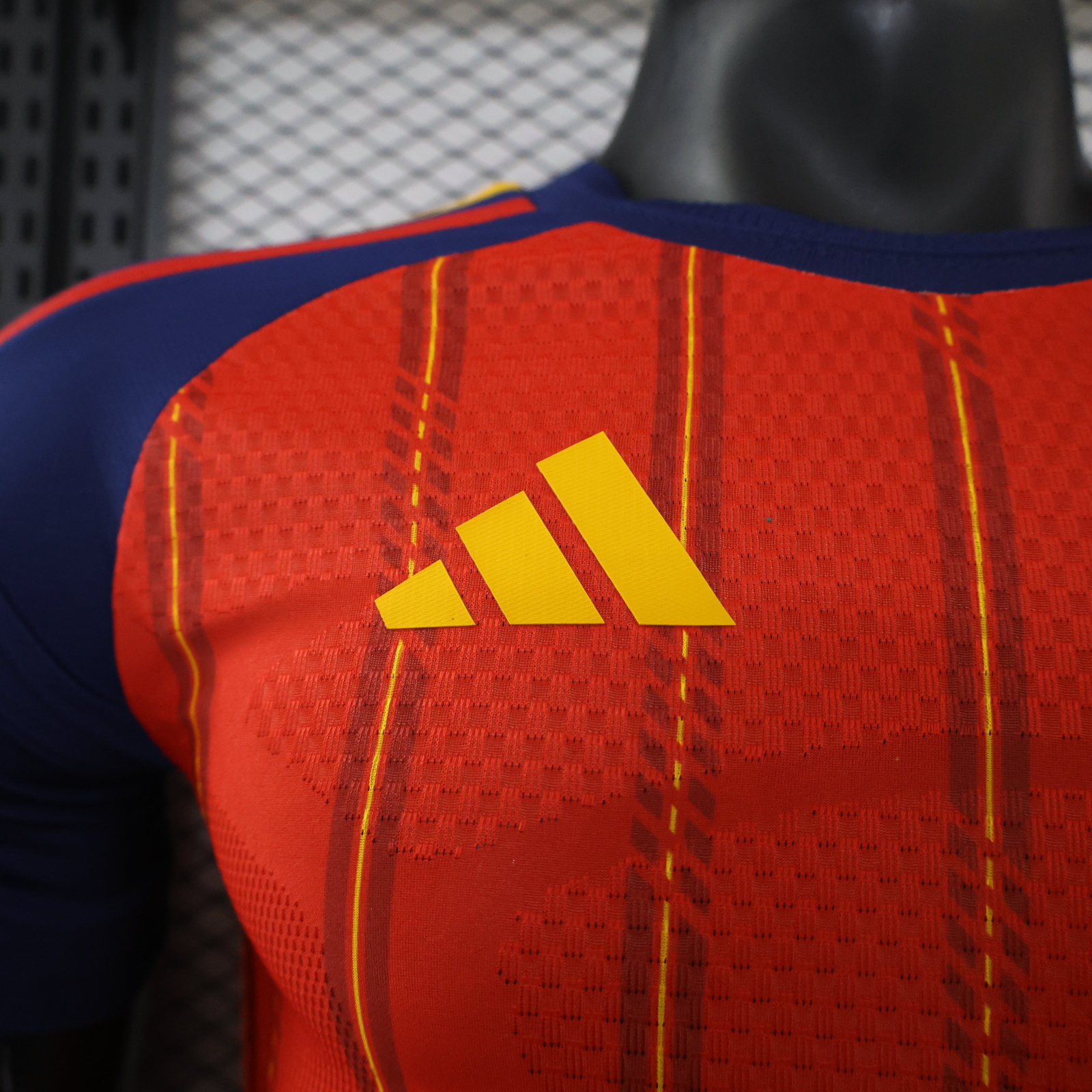 2026 Player Version Spain National Team Two-Star Home Soccer Jersey