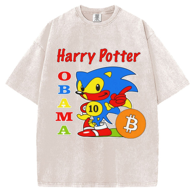 Harry Potter Obama Sonic Bitcoin T-shirt/Sweatshirt