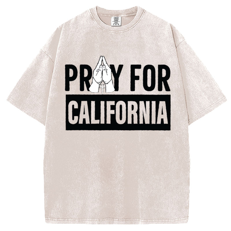 Pray For California Sweatshirt, Support LA Firefighters Shirt