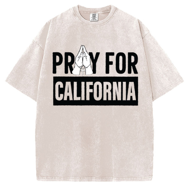 Pray For California Sweatshirt, Support LA Firefighters Shirt