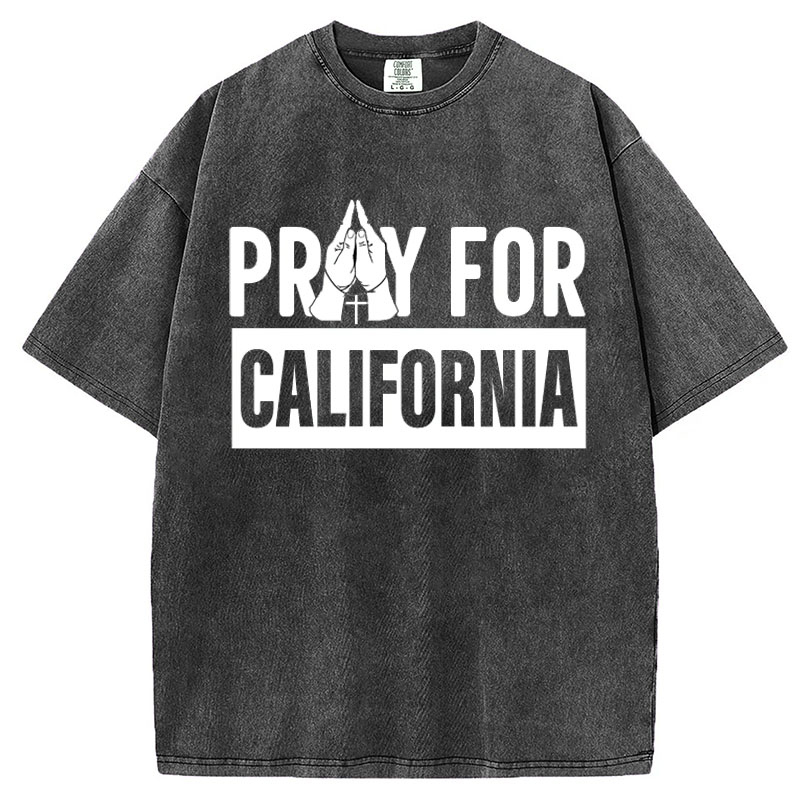 Pray For California Sweatshirt, Support LA Firefighters Shirt
