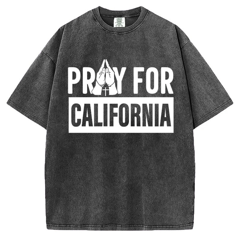 Pray For California Sweatshirt, Support LA Firefighters Shirt