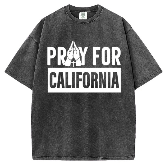 Pray For California Sweatshirt, Support LA Firefighters Shirt