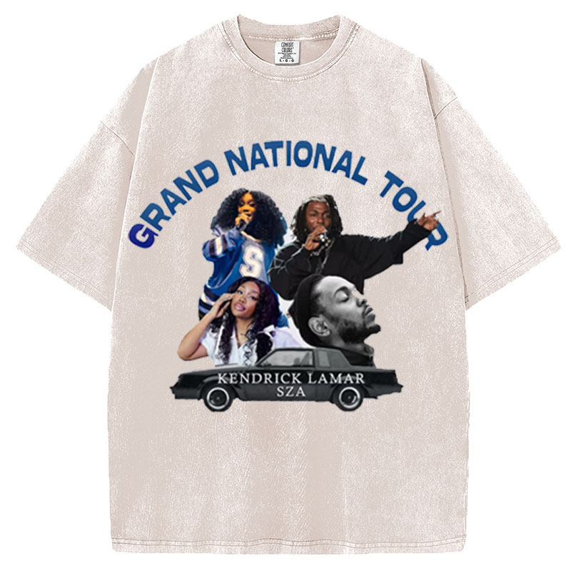 Kendrick Lamar & Sza Grand National Tour T-Shirt, Concert Sweatshirt