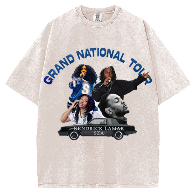 Kendrick Lamar & Sza Grand National Tour T-Shirt, Concert Sweatshirt