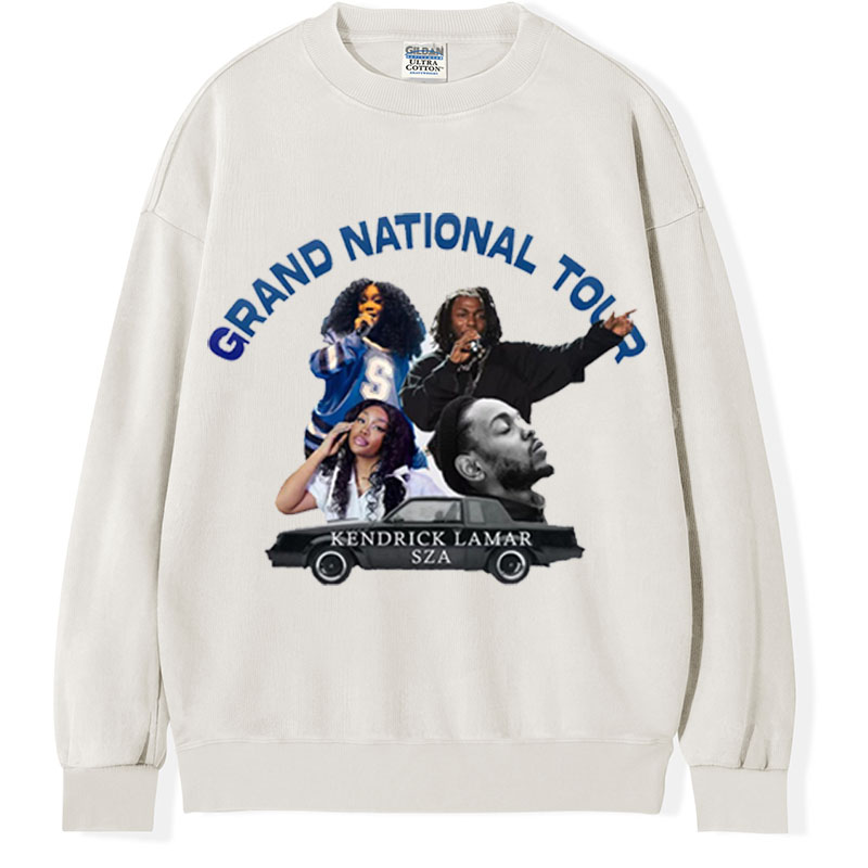 Kendrick Lamar & Sza Grand National Tour T-Shirt, Concert Sweatshirt
