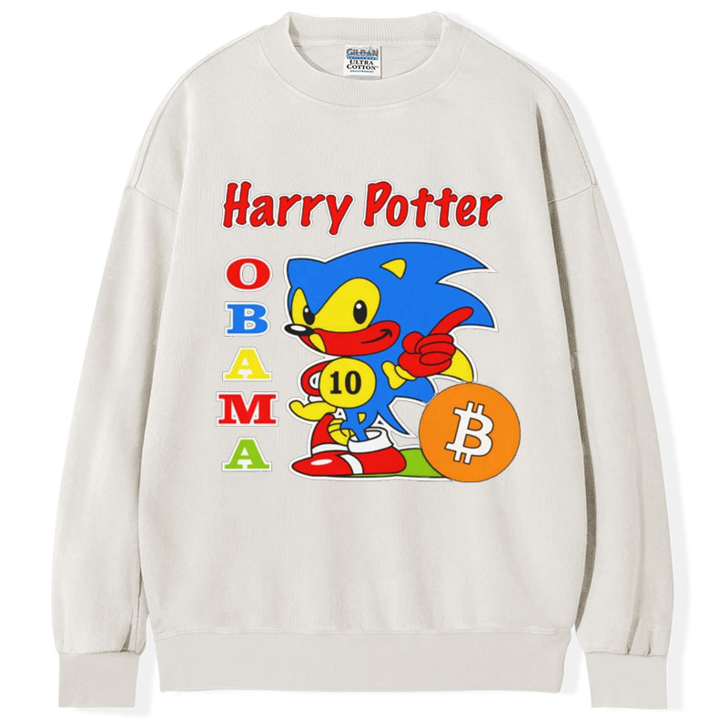 Harry Potter Obama Sonic Bitcoin T-shirt/Sweatshirt