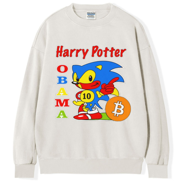 Harry Potter Obama Sonic Bitcoin T-shirt/Sweatshirt