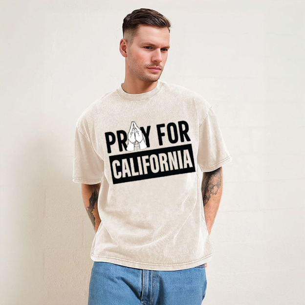 Pray For California Sweatshirt, Support LA Firefighters Shirt